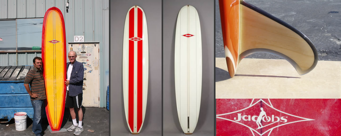 Hap Jacobs Surfboards and longboards