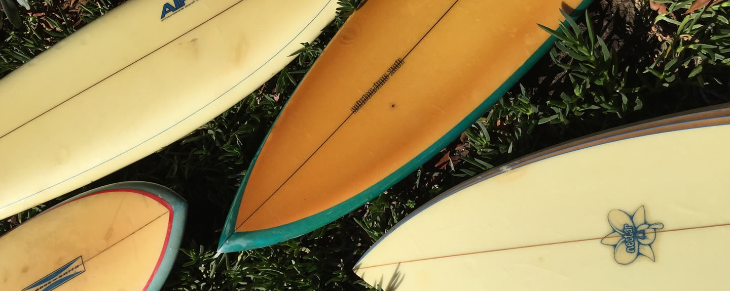 Vintage et Collector surfboards and longboards