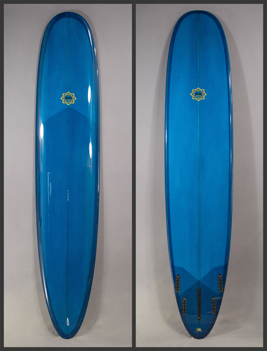 BING High Five Longboard shaped by Californian Shaper FOR SALE AT