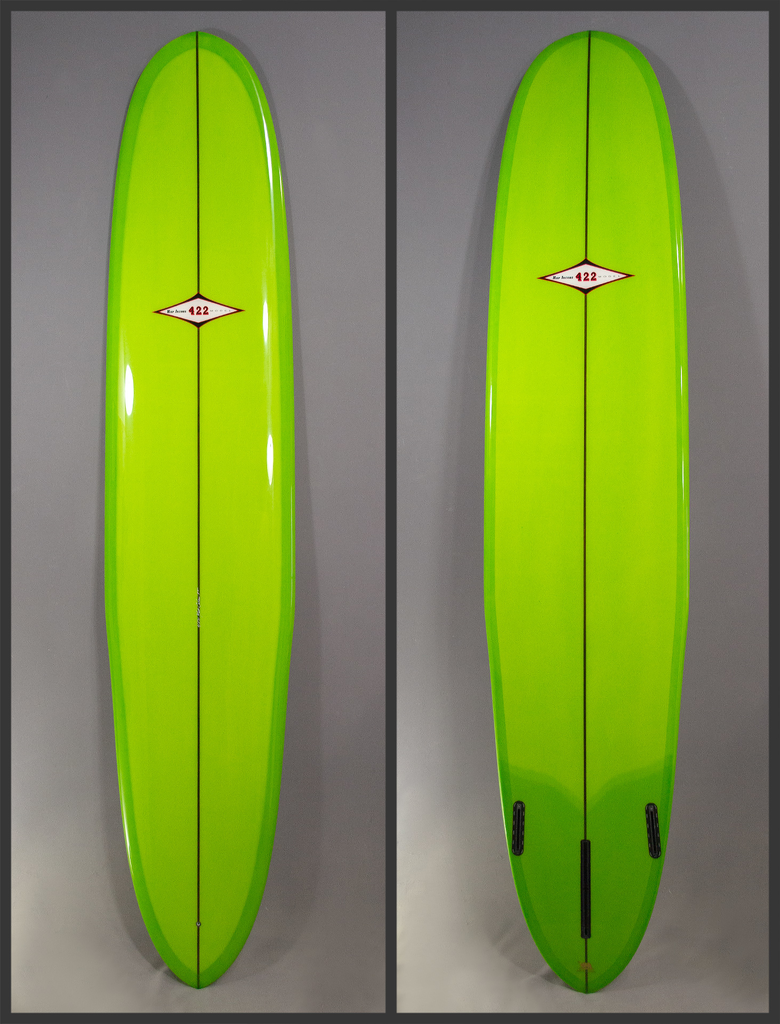 HAP JACOBS 422 longboard shaped by Californian Shaper FOR SALE AT